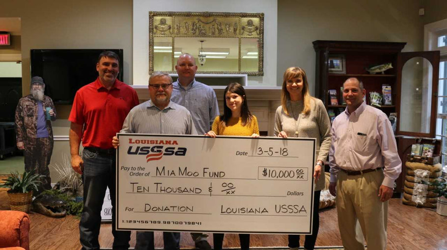 Mia Moo Fund Accepts Ten Thousand Dollar Donation From USSSA