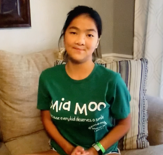 Nicole has become a beautiful young lady. Just like a family, we love seeing our miamoo.org kids growing up and sharing their smile story.