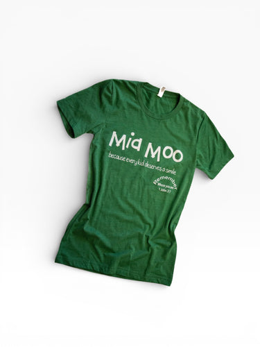 Mia Moo Green T-shirt    SALE $10.00