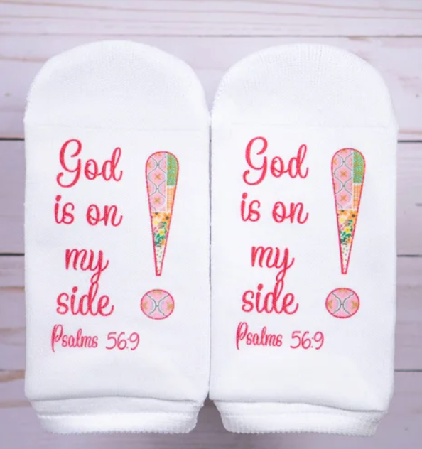 Standing on the Word socks Psalms 56:9