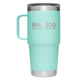 YETI RAMBLER® 20 OZ TRAVEL MUG - Seafoam – miamoo